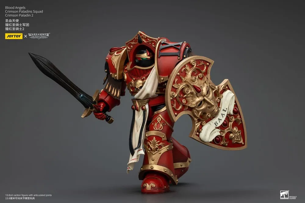 Warhammer The Horus Heresy Action Figure 1/18 Blood Angels Crimson Paladins Squad Crimson Paladin 2 14 cm